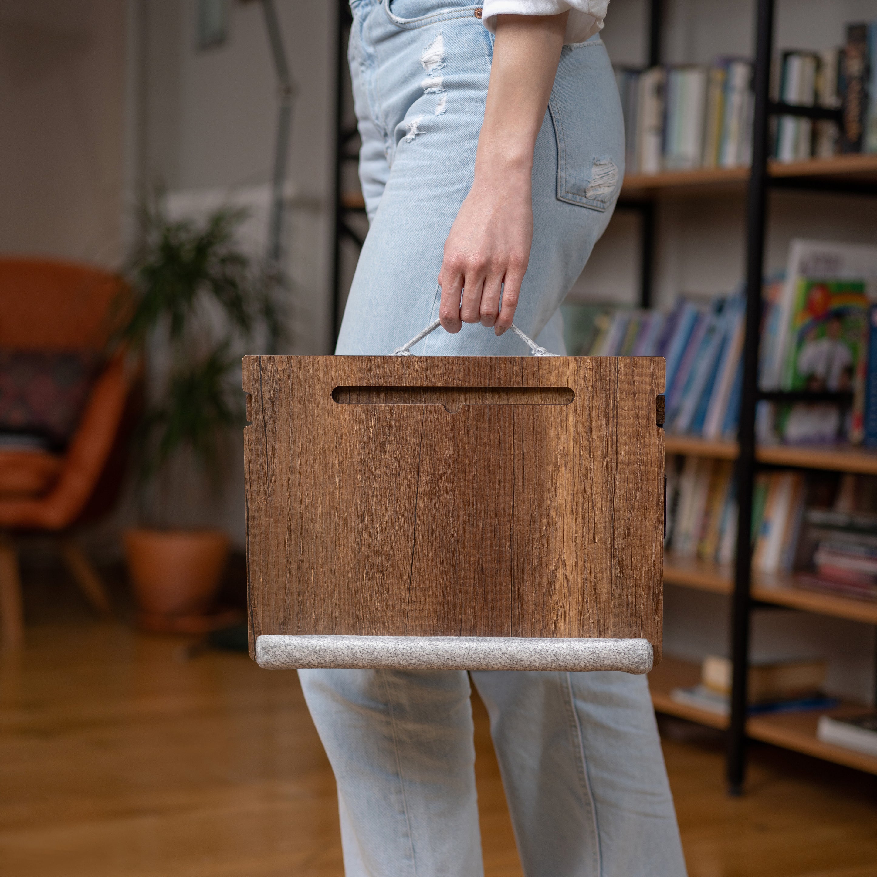 Vigo Houten Laptop Trays LS01X (Walnoot & Bruin